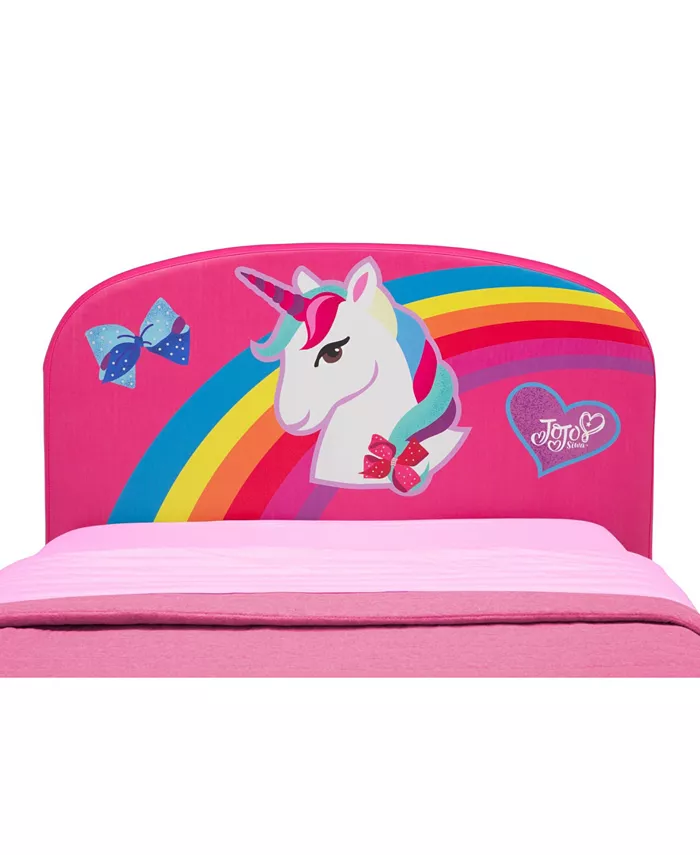 Delta Children Jojo Siwa Upholstered Twin Bed by Delta Children