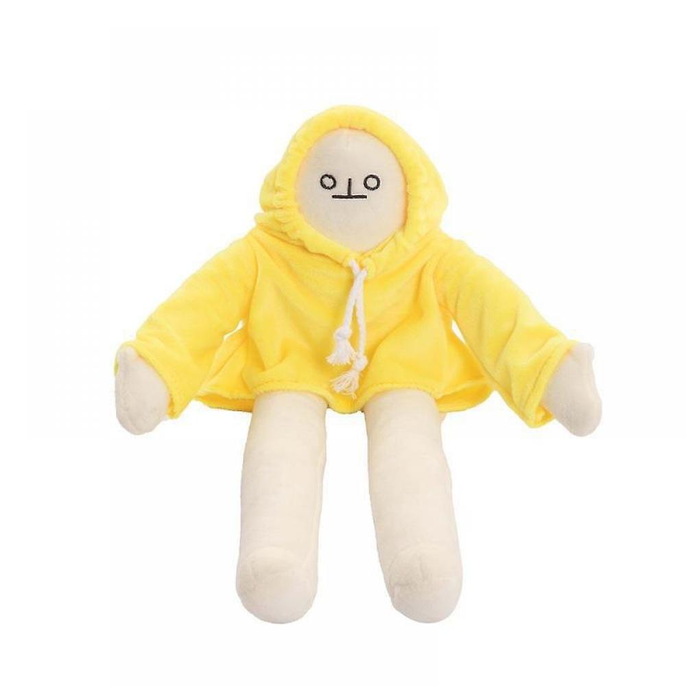 Plush Banana Man - Plush Doll， Weird Funny Banana Stuffed Animals， Cute Stuffed Banana Toy Changeable Plush Pillow Decompression Toy(14 Inch)