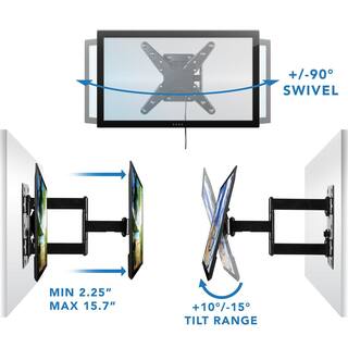 mount-it! Locking RV TV Wall Mount with Detachable Bracket MI-430