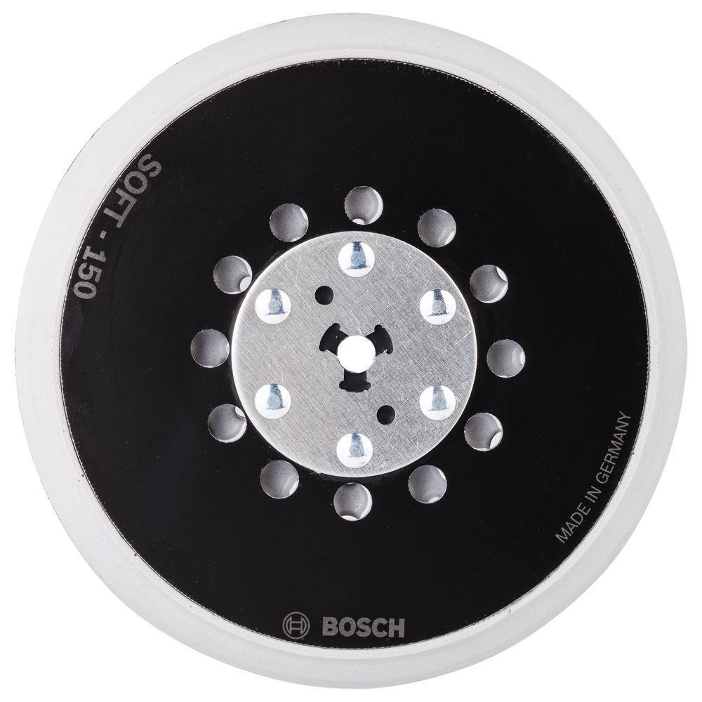 Bosch 6 in. Soft Hook-and-Loop Multi-Hole Sanding Pad RSM6044