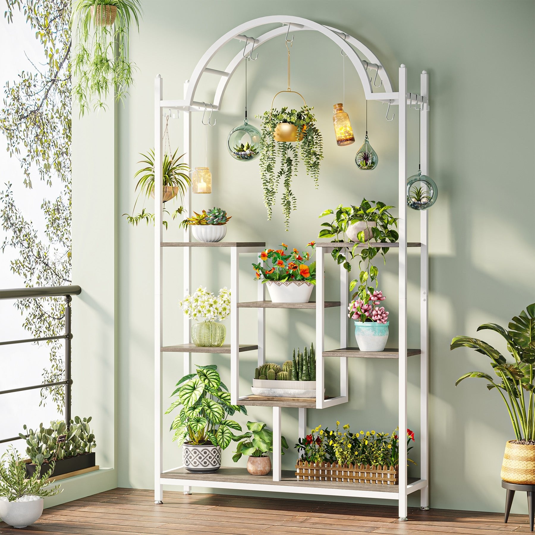 Arched Plant Stand, 74.8