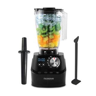 NuWave 64 oz. 6 Speed Countertop Infinity Blender with Lifetime Warranty Black Finish 28202