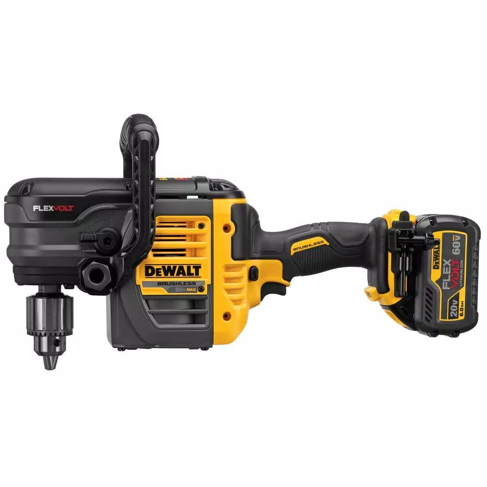 DEWALT FLEXVOLT 60-Volt MAX Cordless Brushless 1/2 in. Stud and Joist Drill with E-Clutch and (1) FLEXVOLT 6.0Ah Battery and#8211; XDC Depot