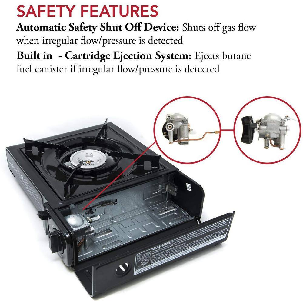 Gas ONE Butane Gas Stove with 4 Butane Fuel Canister Catridge