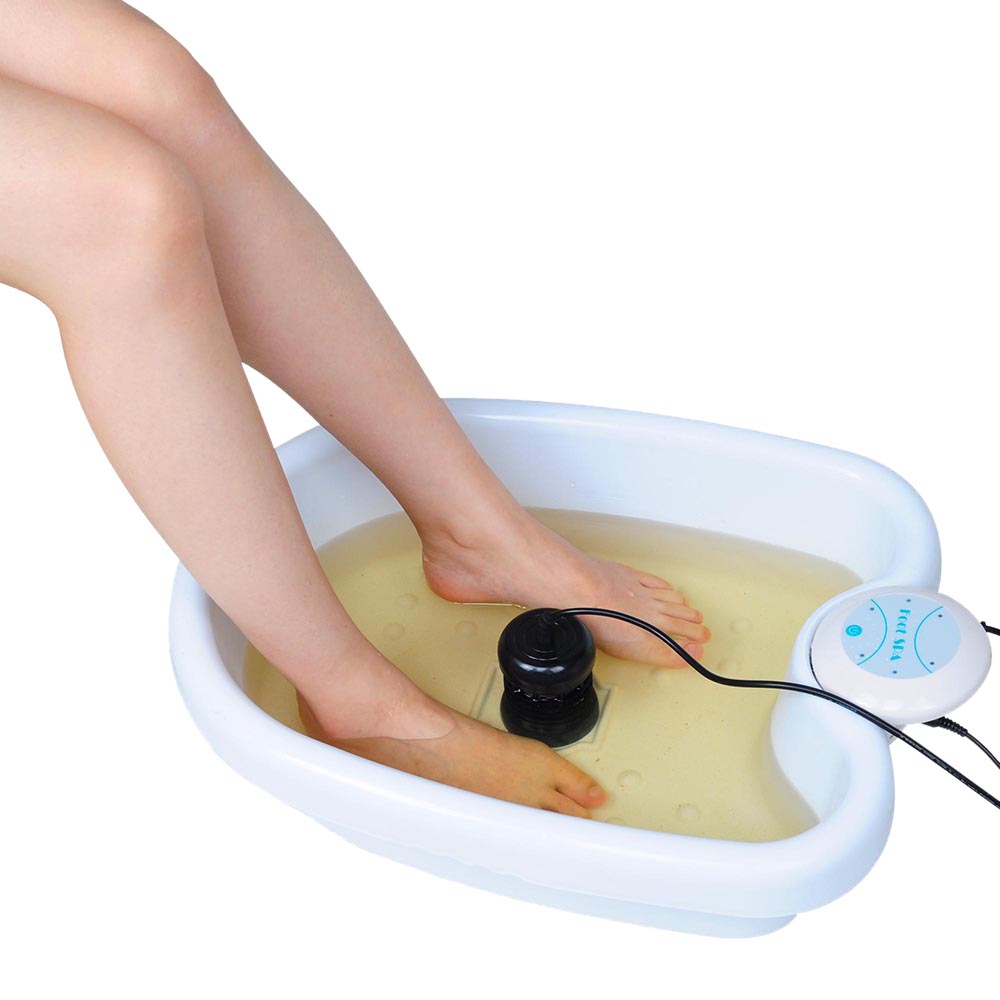 Yescom Ionic Detox Foot Bath Spa w/ Tub Pedicure Health Relax