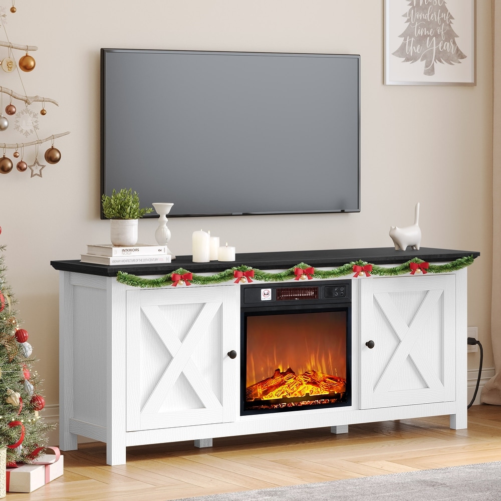 Moasis Farmhouse TV Stand for TVs up to 70\