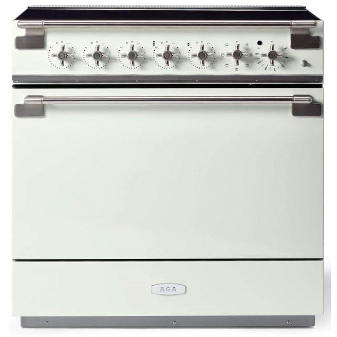 AGA 36-inch Elise Induction Range with True European Convection AEL361INWHT