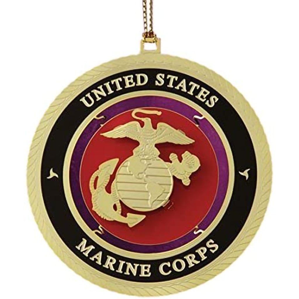 ChemArt  Marine Corps Ornament