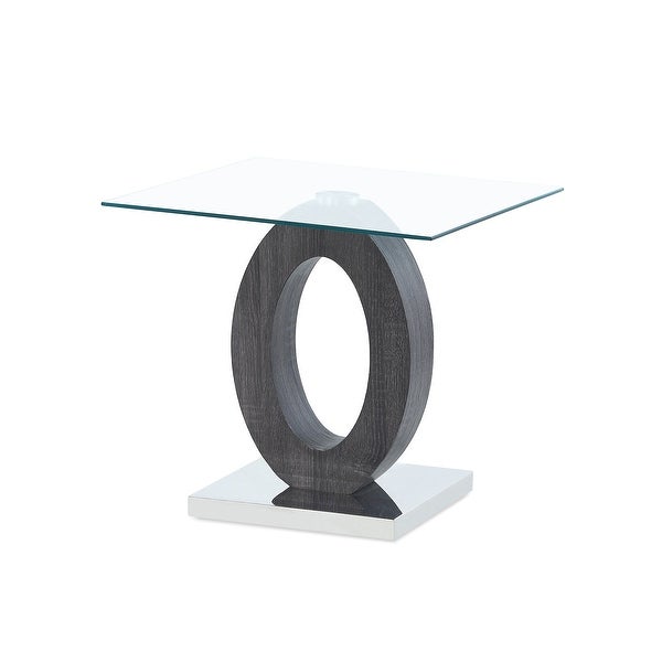 Global Furniture USA Oval Base End Table