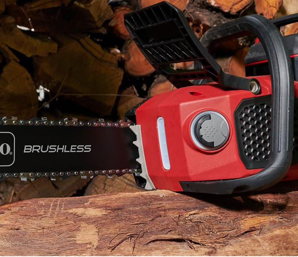 16 Cordless Brushless Electric Chainsaw with 60V MAX* Battery Power and Flex-Force Power System? Kit ;