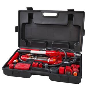 Big Red 4-Ton Porta Power Hydraulic Body Frame Repair Tool Kit with Carrying Case T70401S