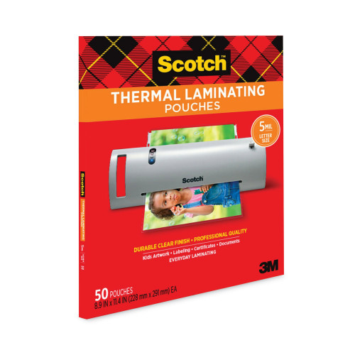 Scotch Laminating Pouches， 5 mil， 9