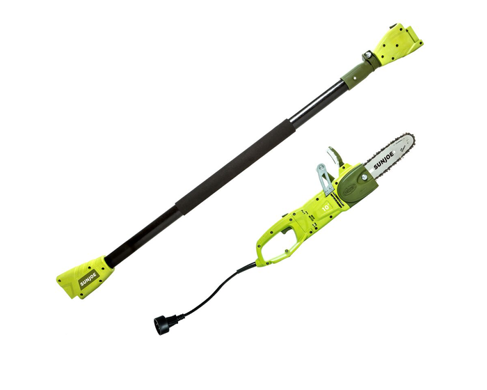 Sun Joe 10- inch Convertible Pole Chain Saw SWJ807E