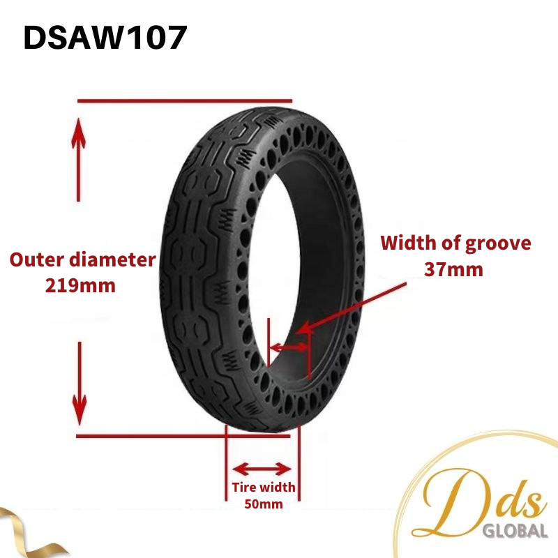 DDS TPE Material Texture Design Wheel Exclusive Patented 8.5*2.0 Solid Tyre For Xiaomi Electric Scooter M365 Tire