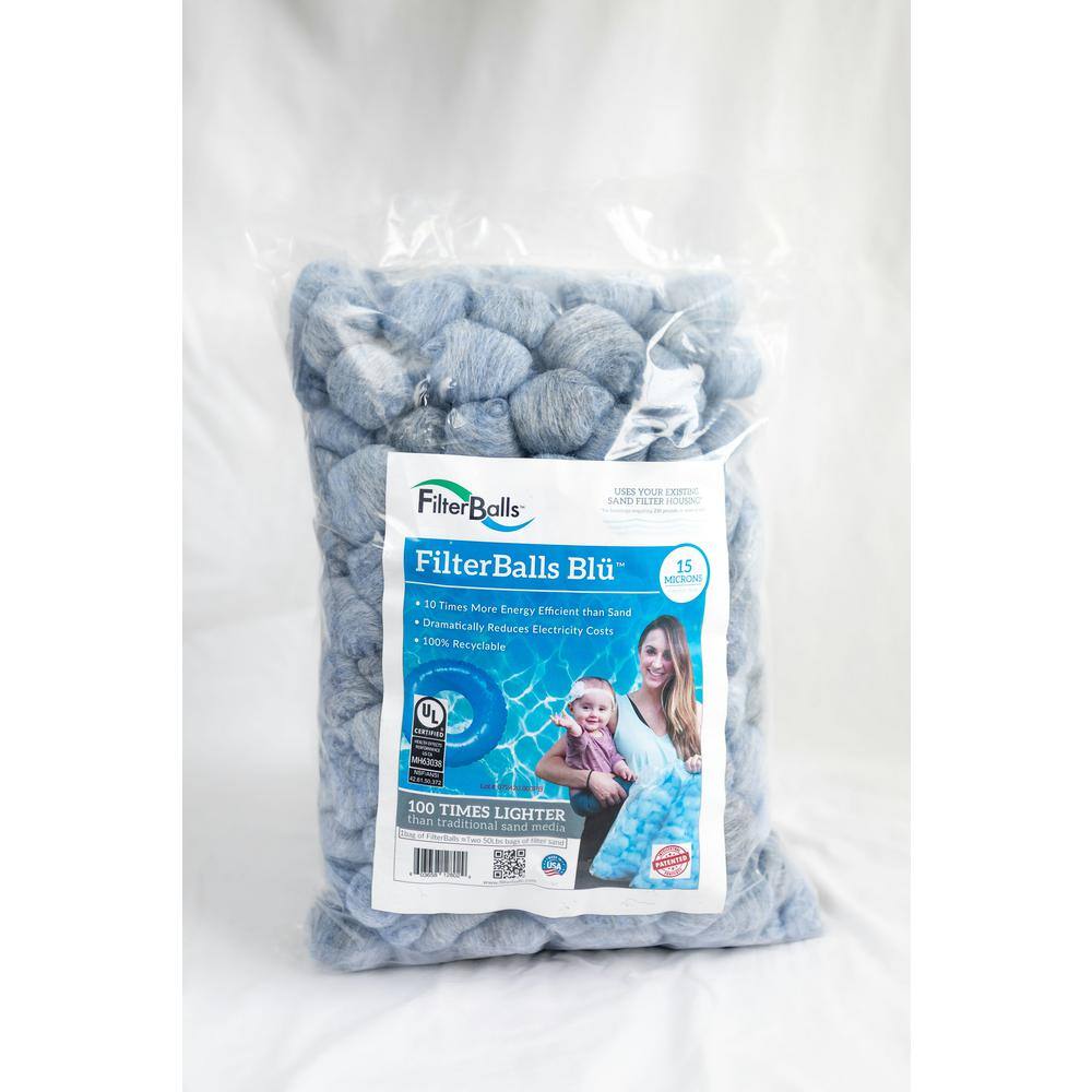 FILTERBALLS FilterBalls Blu - 1 bag equals 2 bags of sand Blu-1