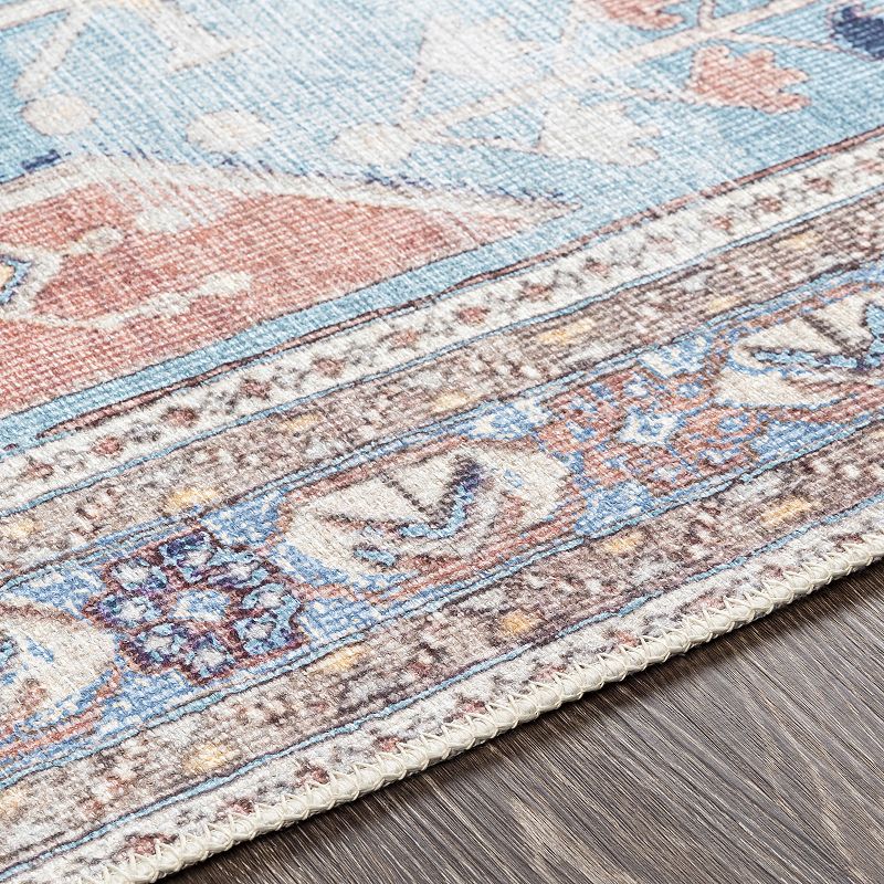 Decor 140 Albertha Traditional Washable Area Rug