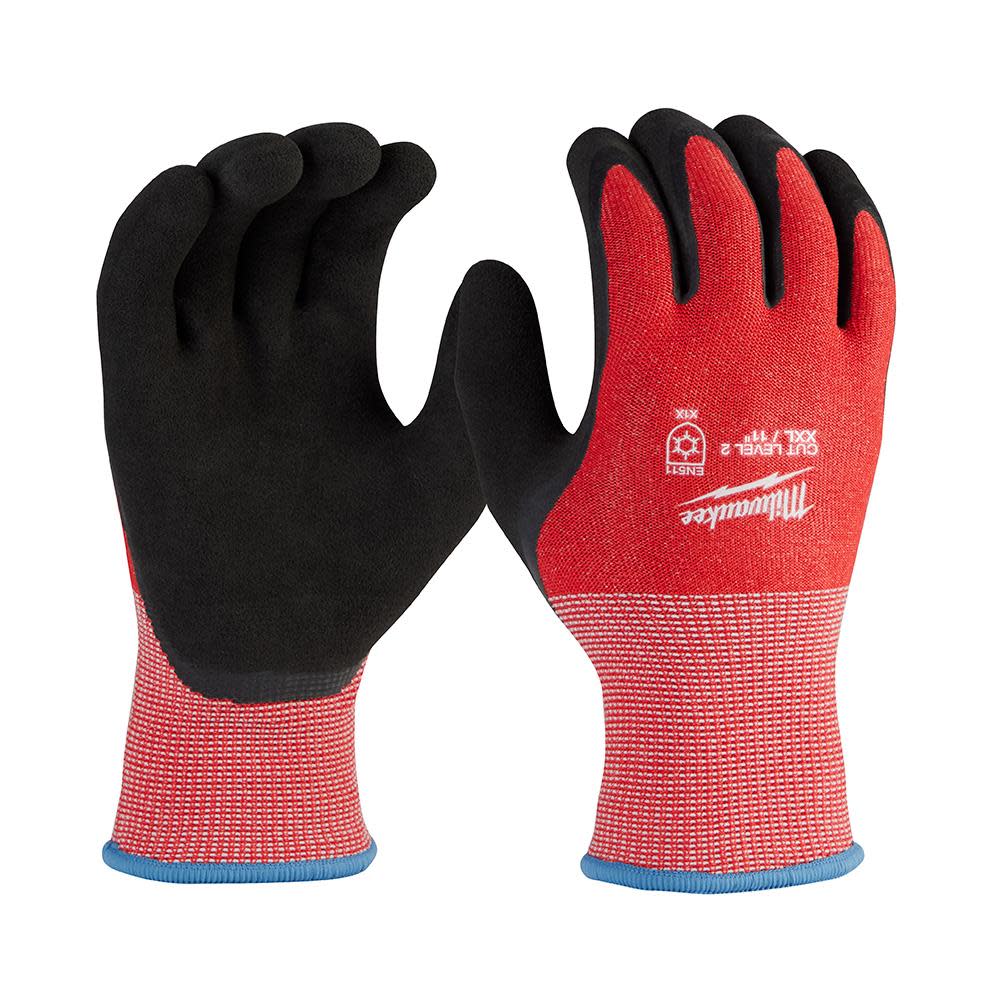 12-Pack Cut Level 2 Winter Dipped Gloves XLXL ;