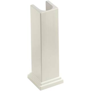 KOHLER Tresham Fireclay Pedestal in Biscuit K-2767-96