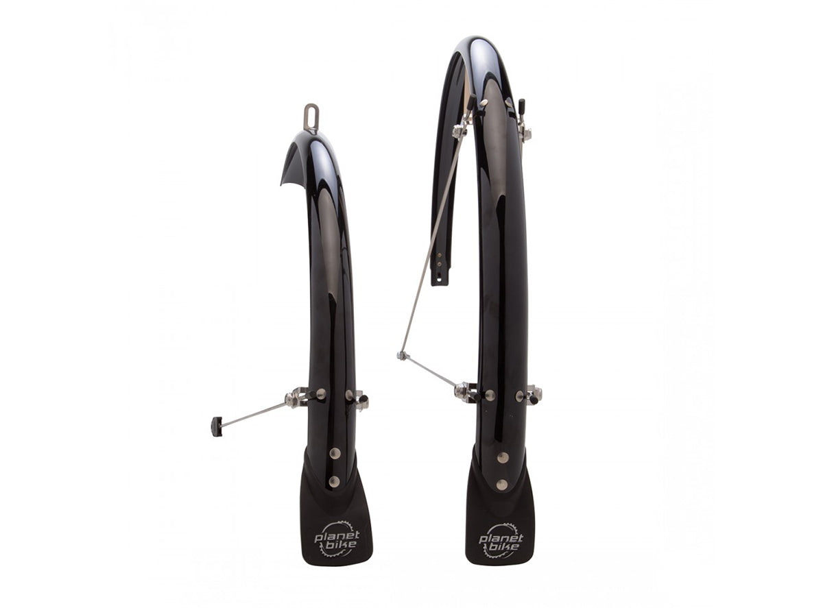 Planet Bike Hardcore 700c Fender Set - Black