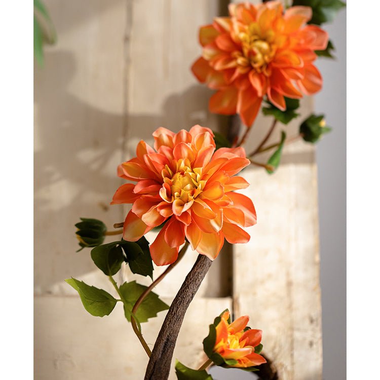 Artificial Dahlia Flower Vine 59