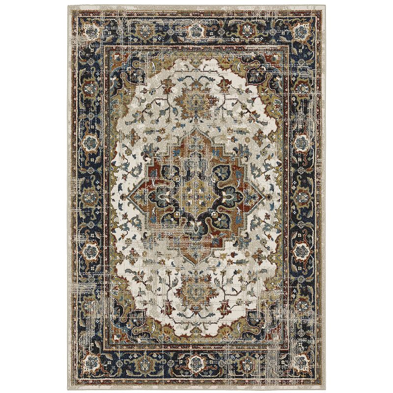 StyleHaven Valor Traditional Medallion Area Rug