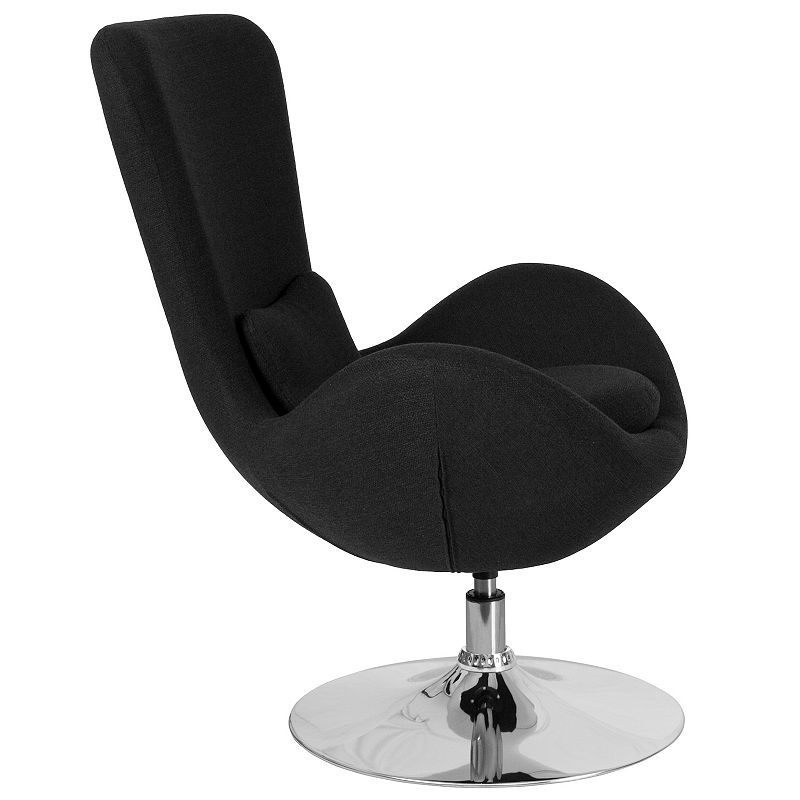 Flash Furniture Egg Series Fabric Side Reception Chair