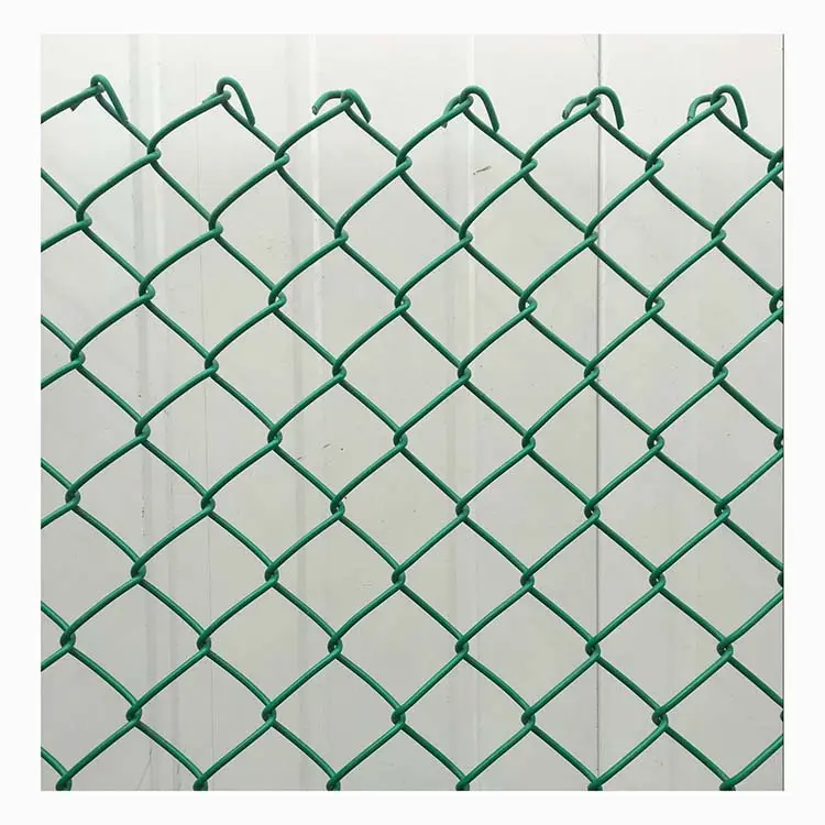 Best Selling Factory Supply Black PVC Coated Galvanized Chain Link Fence