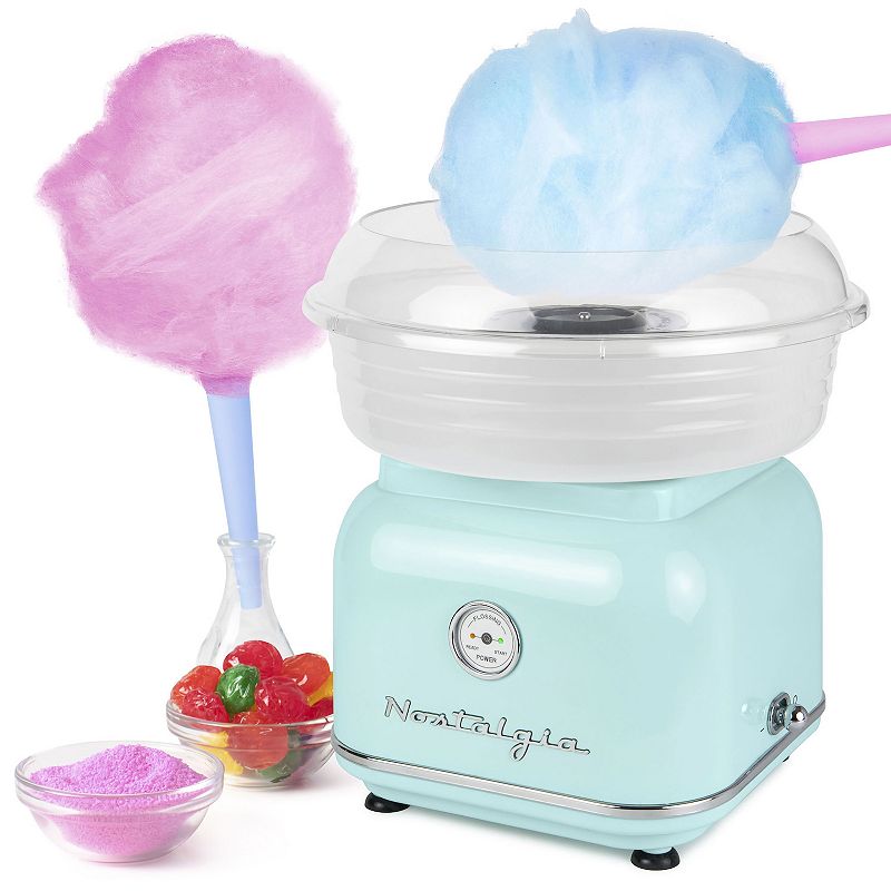 Nostalgia Electrics Classic Retro Hard and Sugar-Free Candy Cotton Candy Maker