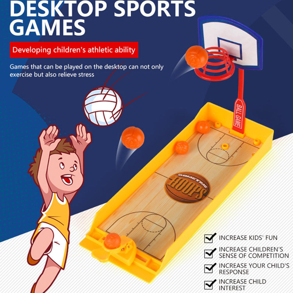 Toys Basketball Shooting Game Reduce Stress Toys Sports Table Game Toy For Kids Plastic