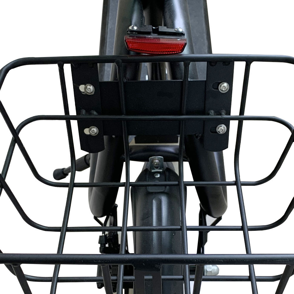 Hot Selling Electric Bike Basket  Wholesale 350W Outdoor Cycling Foldable E Scooter with Good Quality Tail Light