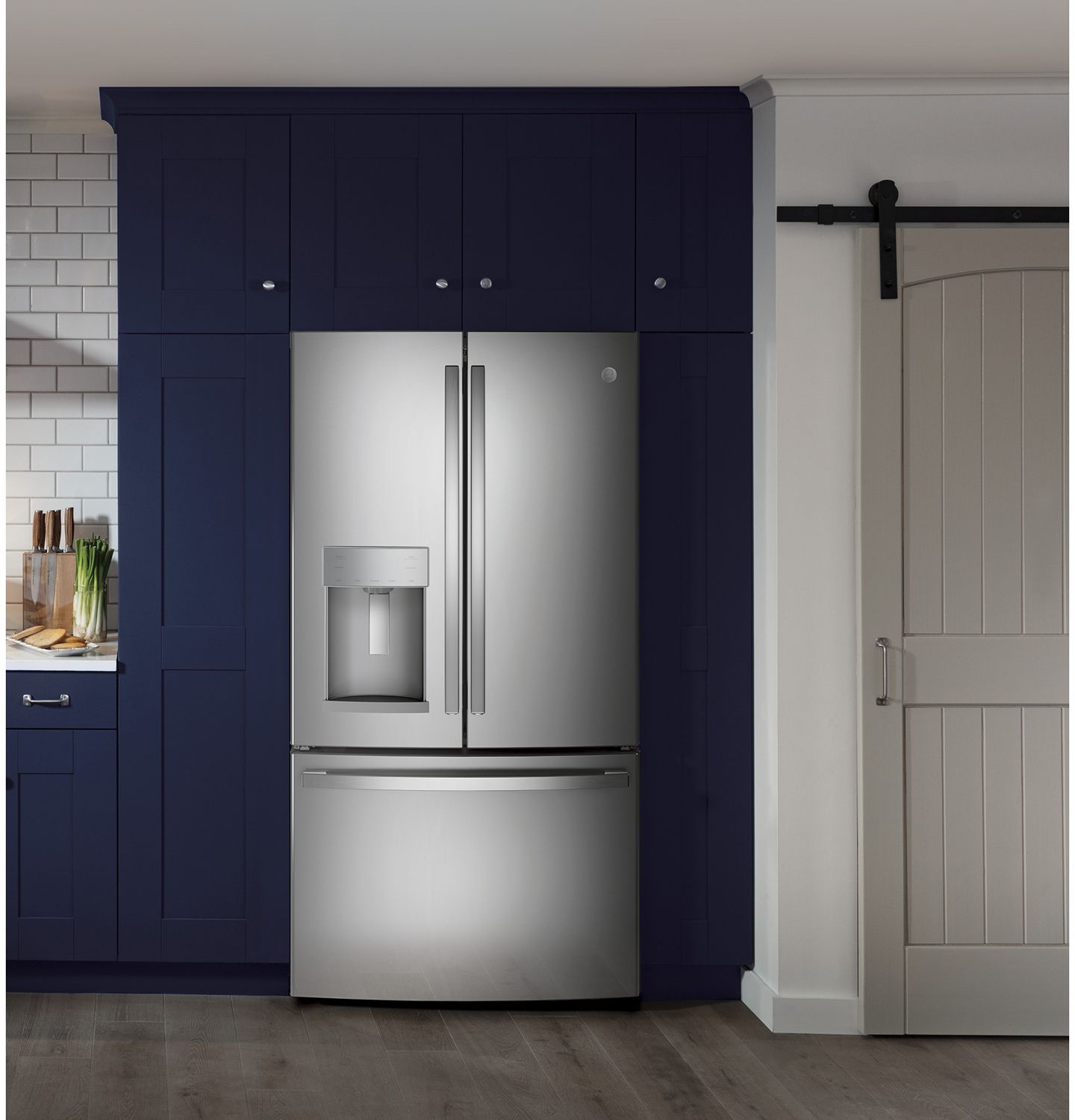 GE ADA ENERGY STAR 27.7 Cu. Ft. Fingerprint Resistant Stainless Steel French-Door Refrigerator