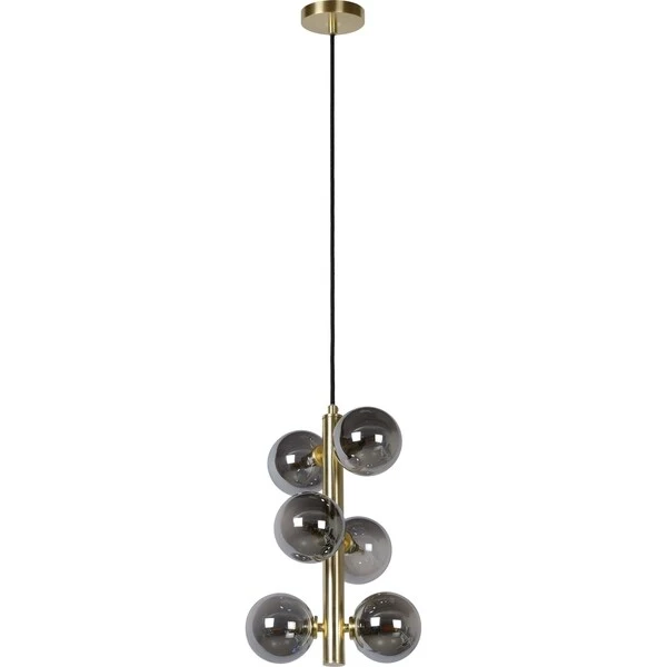 Carson Carrington Taftea Black Glass Modern Chandelier Shopping - The Best Deals on Chandeliers