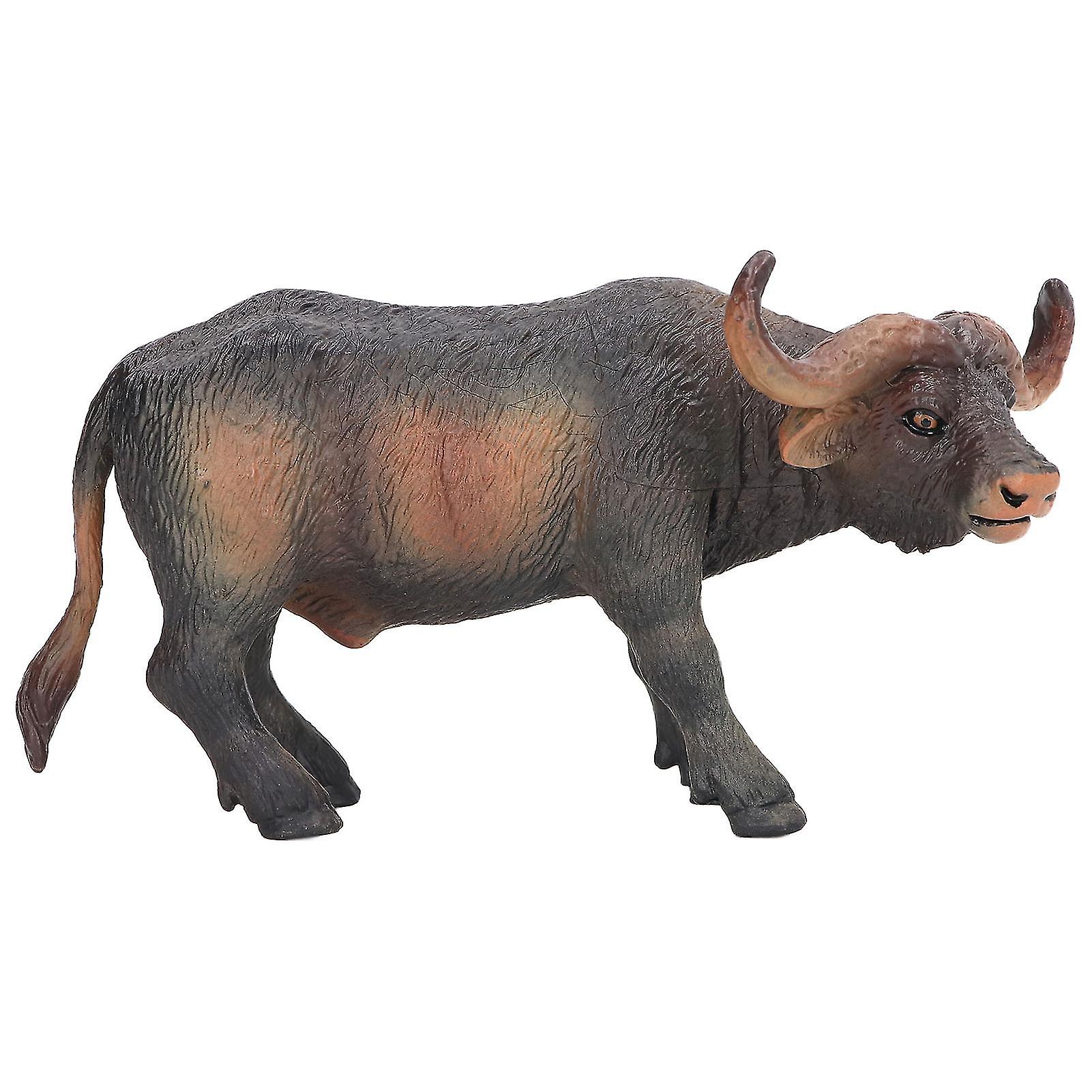 Cow Model Lifelike Educational Decorative Ornament Kids Gift Cattle Animal Toy for Children