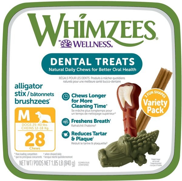 WHIMZEES Variety Pack Grain-Free Dental Dog Treats