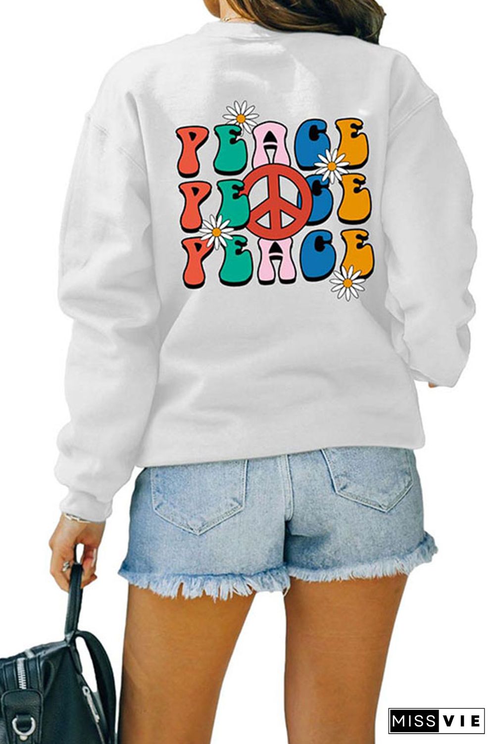 Peace,Hippie Sweatshirt Wholesale