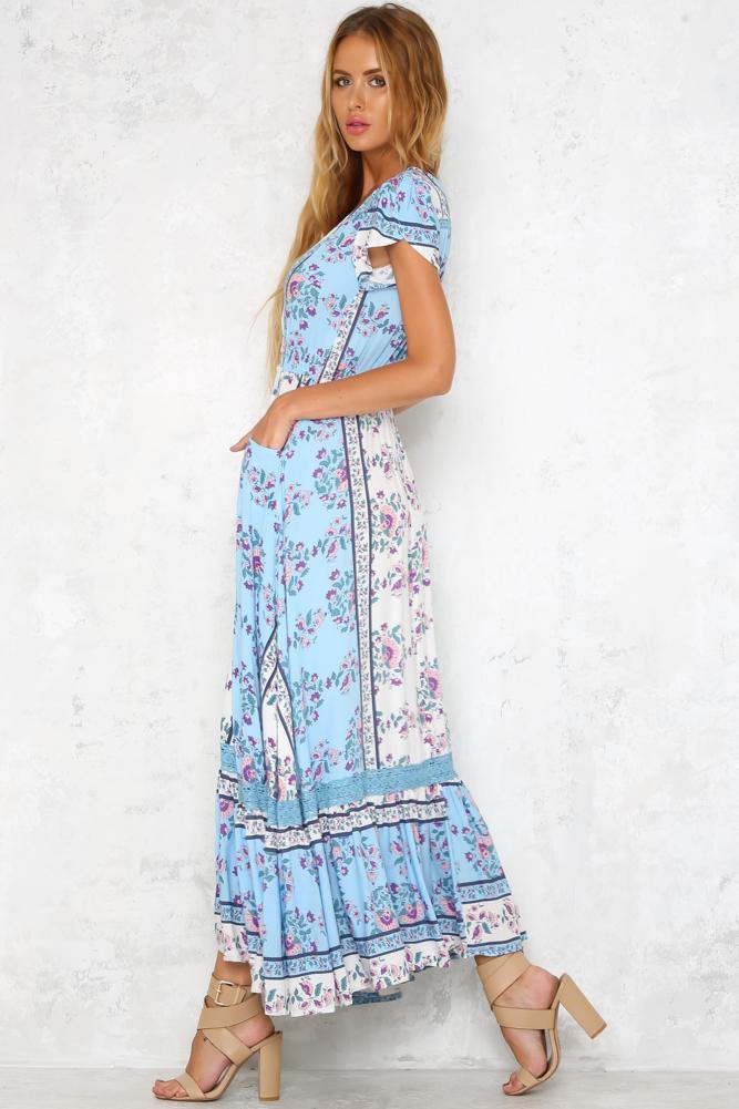 On The Move Maxi Dress