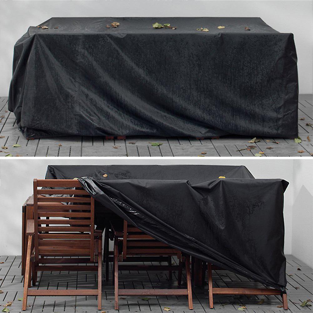 Born Pretty 190t / 210d Oxford Waterproof Furniture Cover For Rattan Table Cube Chair Sofa Dustproof Rain Garden Patio Protective Cover