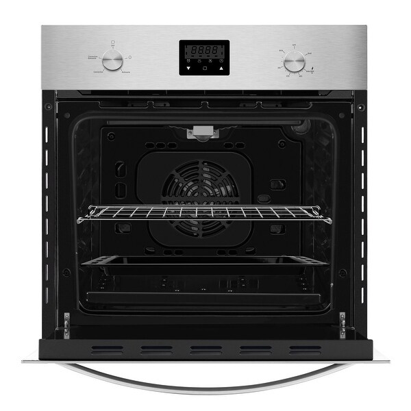 24-in Single Gas Wall Oven with Convection in Stainless Steel