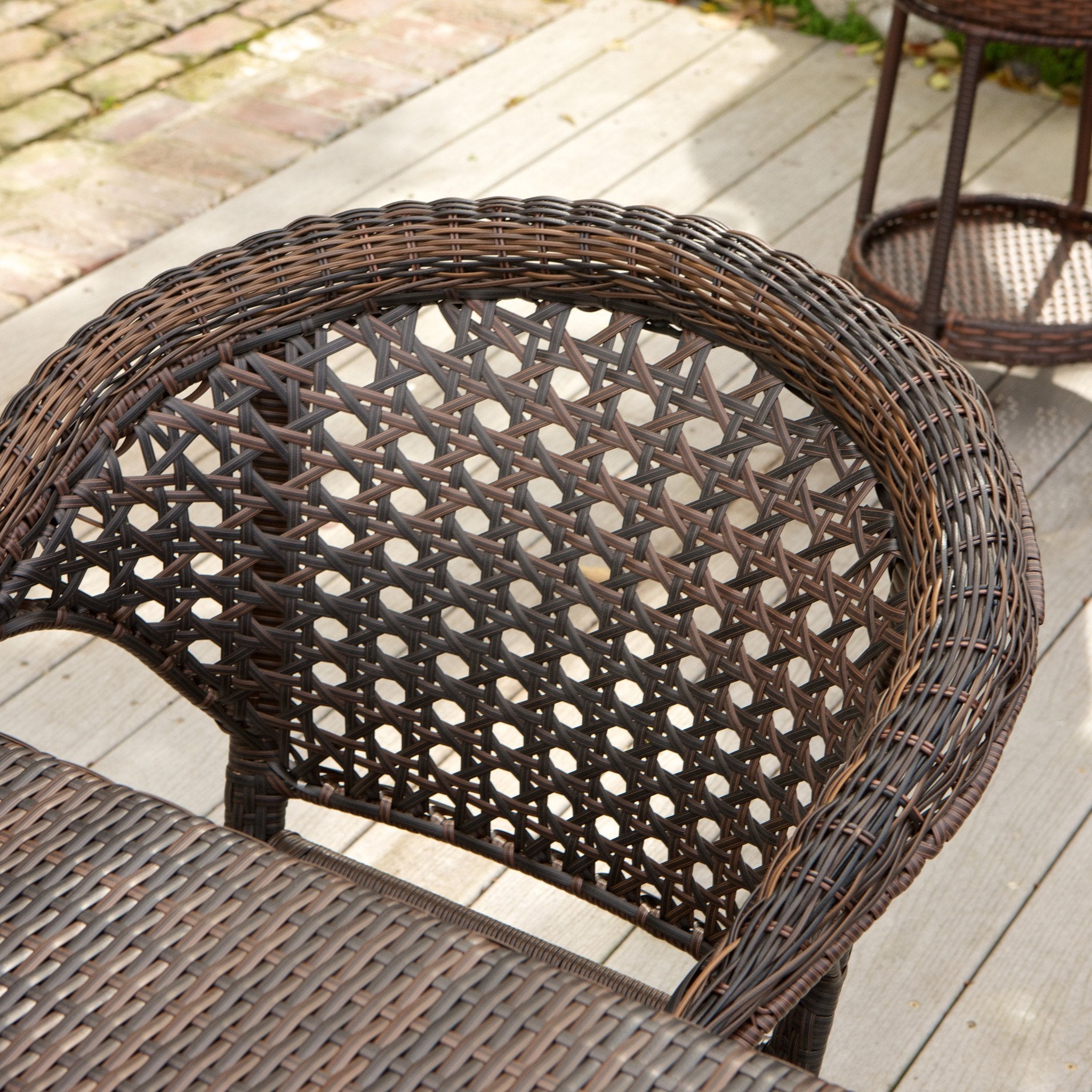 Louisiana 5-Piece Outdoor Wicker Dining Set