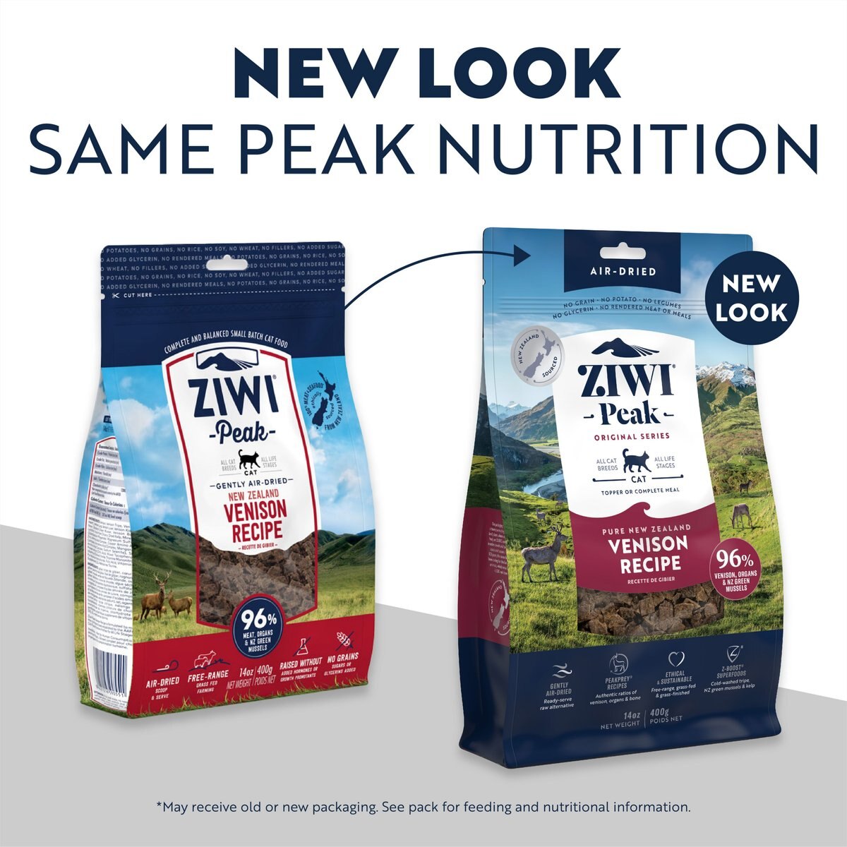 Ziwi Peak Air-Dried Venison Recipe Cat Food