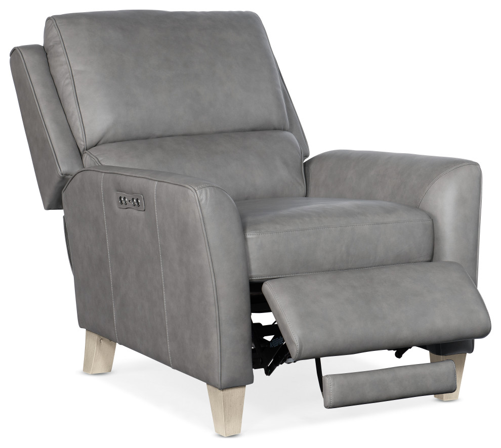 Dunes Power Recliner With Power Headrest   Contemporary   Recliner Chairs   by Hooker Furniture  Houzz