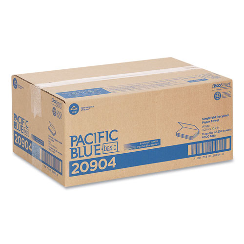 Georgia Pacific Pacific Blue Basic S-Fold Paper Towels | 10 1