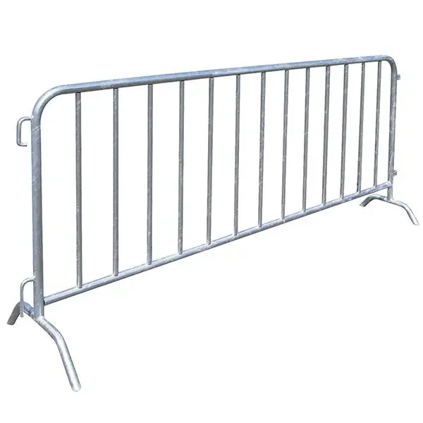 Factory supply galvanized and powder coated traffic security barrier steel barricade for events