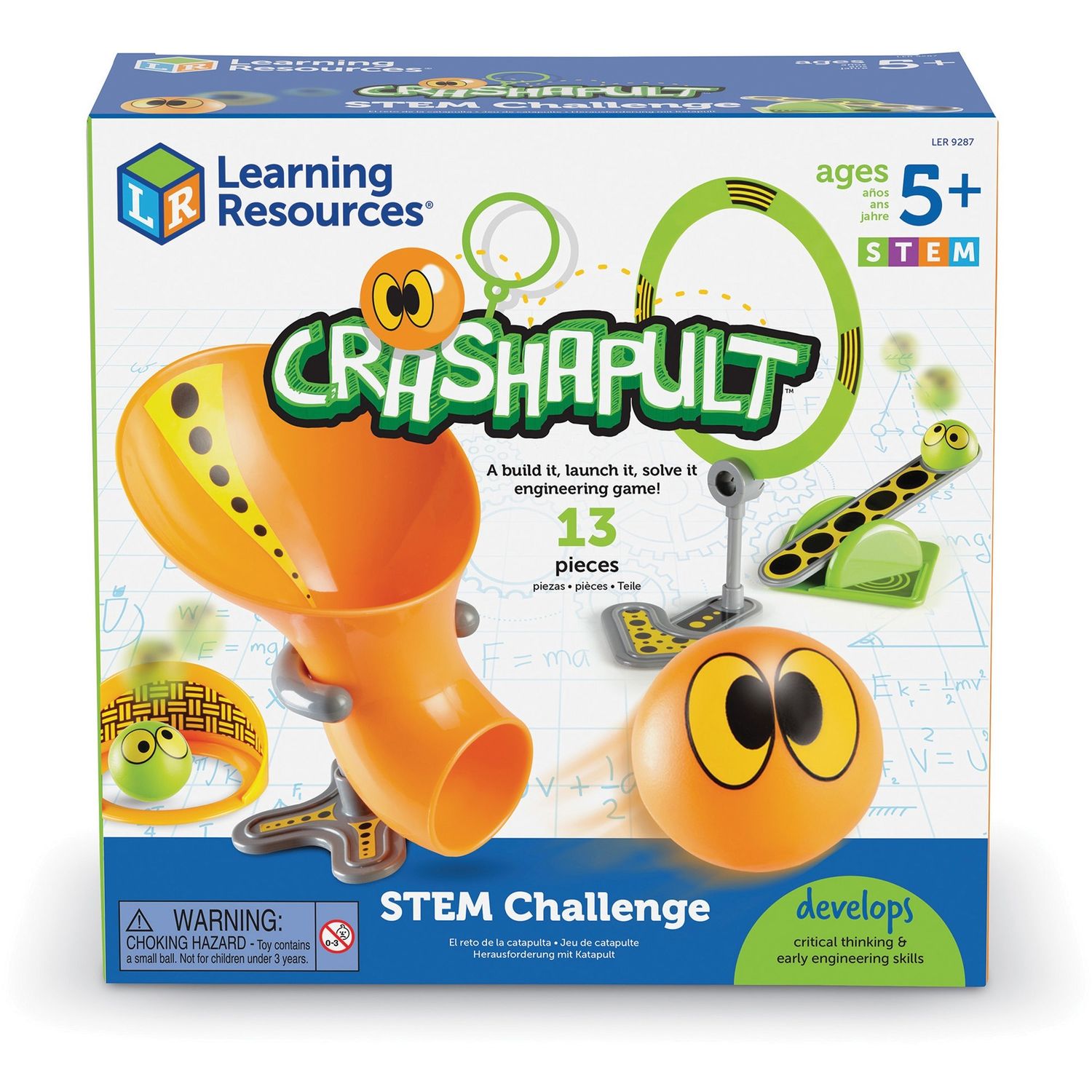 Crashapult STEM Challenge by Learning Resources LRNLER9287