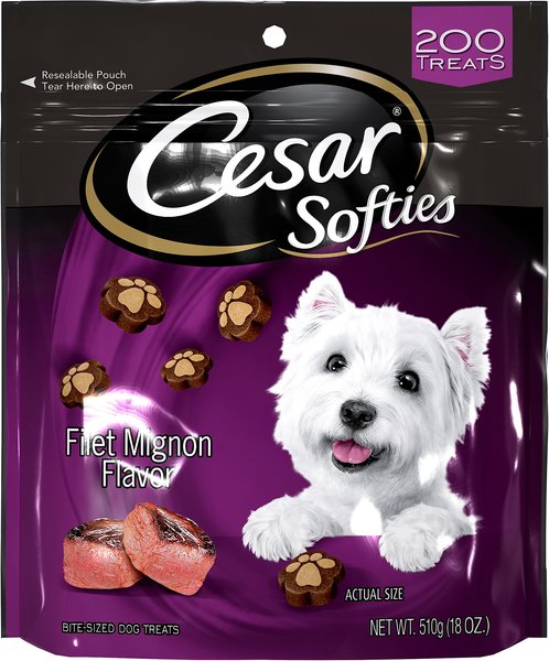 Cesar Softies Filet Mignon Dog Treats