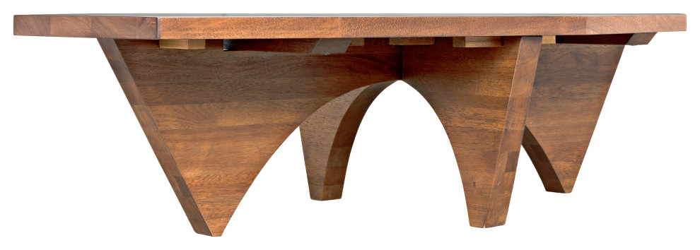 Noir Gadling Coffee Table With Dark Walnut Finish GTAB1133DW   Transitional   Coffee Tables   by Noir  Houzz