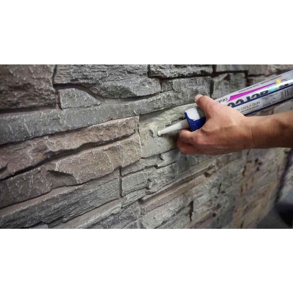 GenStone 11 in. x 2 in. Exact Color Faux Stone Siding Caulking GCK