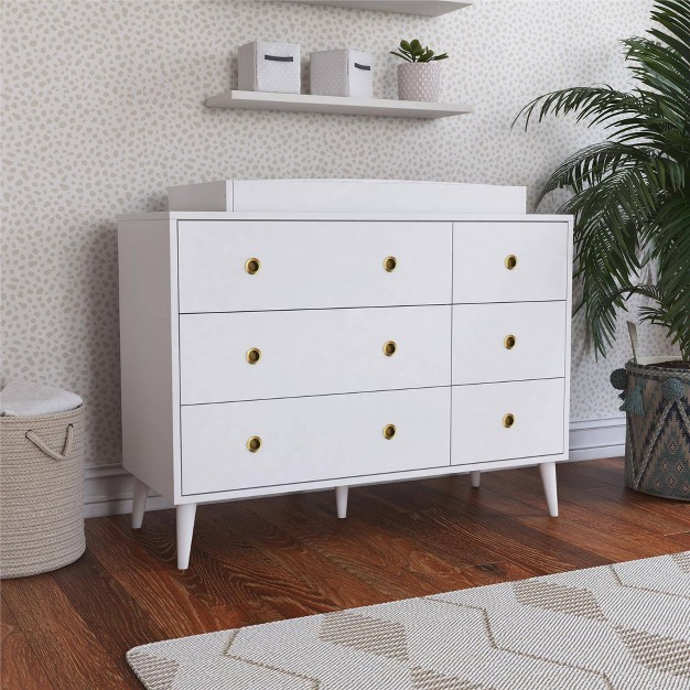 Novogratz Harper 6 Drawer Dresser