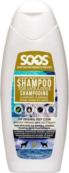 Soos Pets Classic Deep Cleansing Dog and Cat Shampoo