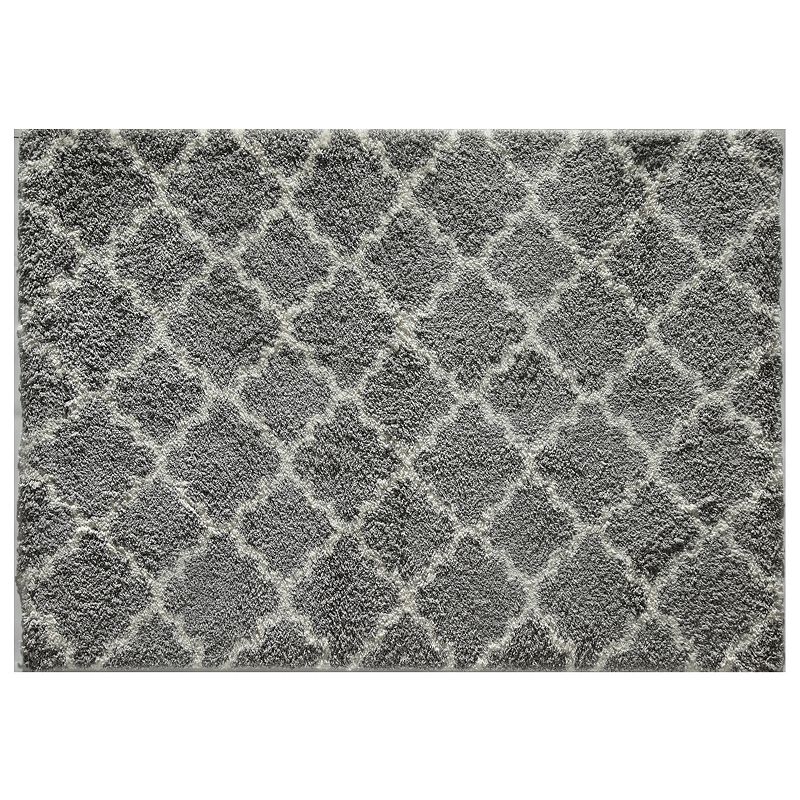 Rugs America Feather Shag Quatrefoil Rug